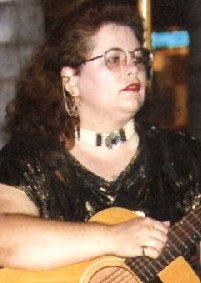 Karen Rodgers with guitar