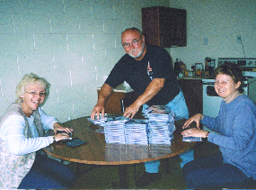 Alana Munro, John Munro, and Carmel Bogle